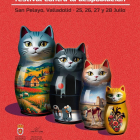 Cartel del festival '4 Gatos' de San Pelayo
