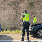 Imagen de uno de los accidentes en la A-62