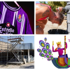 Las nuevas equipaciones del Real Valladolid, el cartel de las Fiestas de San Lorenzo 2024, las obras en el centro de salud de La Magdalena y la ola de calor, protagonistas de la semana