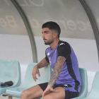 Monchu en el banquillo de La Balastera