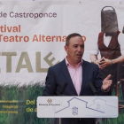 El vicepresidente de la Diputación de Valladolid, Víctor Alonso en la presentación de la XXVIII edición del FETALE