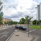 Confluencia de la avenida de Burgos con el Puente Mayor de Valladolid