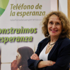 Asunción González, presidenta del Teléfono en Valladolid