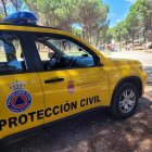 Imagen de archivo de un vehículo de Protección Civil de Laguna de Duero