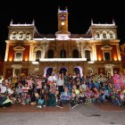 Vallanoche en la Plaza Mayor.