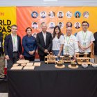 Imagen del I Concurso de Tapas de Kuching, en Malasia.