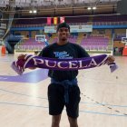 Ejekeze a su llegada a Valladolid en el polideportivo Pisuerga.