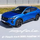 El Renault Rafale E-Tech 4x4 de 300 CV en su acabado 'Atelier Alpine'.