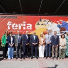 Presentación de 'Feria' en Valladolid con distintas autoridades