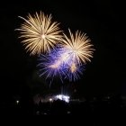Fuegos artificiales en el paraje del Caño Hondo.