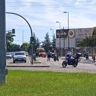 Imagen del accidente en el que una mujer resultó herida en Arca Real.