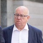 Alfonso Centeno, en una imagen de archivo llegando al juicio de Meseta Ski.