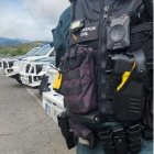 Presentación de las pistolas eléctricas en las unidades de la Guardia Civil