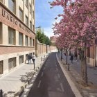 Calle José María Lacort en Valladolid.