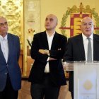 Jesús Julio Carnero, este martes durante la presentación del informe Eficia del soterramiento