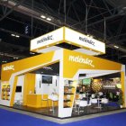 Stand de 'Patatas Meléndez' en la feria 'Fruit Attraction' de 2021.