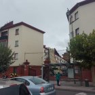 Daños en un tejadillo por el huracán 'Kirk'