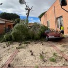 Huracán Kirk en su paso por Valladolid