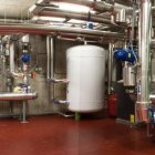 Instalaciones de climatización diseñadas e instaladas por la empresa en un edificio bioclimático