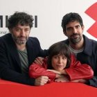 Rodrigo Sorogoyen presenta 'Los años nuevos' en Seminci junto a los actores Iria del Río y Francesco Carril.