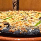 La pizza 'Tierra de Pinares', la propuesta del restaurante 'Ubi de la Vega'.