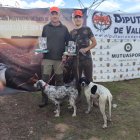 Gerardo Capa y Mario Sanz, subcampeón y campeón provincial de caza menor con perro de Valladolid 2024.