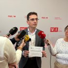 Pedro Herrero, portavoz del Grupo Municipal Socialista en el Ayuntamiento.