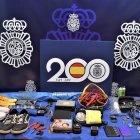 Fotografía de los efectos sustraídos que sirivió para que los propietarios reclamaran sus objetos robados.