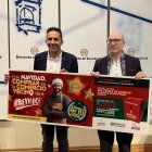 El diputado de promoción Agroalimentaria, Moisés Santana, y el presidente de Fecosva, Jesús Herreras, presentan la campaña.