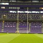 Portería de rugby en Zorrilla.