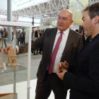 El alcalde de Valladolid, Jesús Julio Carnero, en Intur.