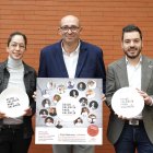 Sara Ferreres, Juanjo Pérez y Cristóbal Muñoz, tres de los chefs que cocinarán en la cena 'Desde Valencia Para Valencia'