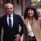 La ministra de Igualdad, Ana Redondo, con el delgado del Gobierno en Castilla y León, Nicanor Sen