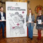 Rodrigo Nieto presenta la campaña 'Una red contra la violencia machista'.