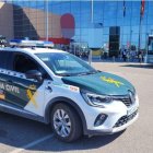 La Guardia Civil en el momenrtto de la operación.