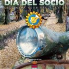 Cartel día del socio del Club de Vespas de Valladolid.