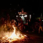 Descenso de la Virgen de los Pegotes en Nava del Rey.