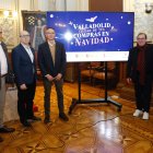 Presentación de la tradicional campaña de Navidad en el Ayuntamiento de Valladolid.