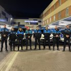 Agentes de la Policía Municipal que darán relevo en Sedaví