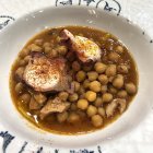 GARBANZOS CON PULPO
