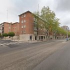 Intersección del paseo de Zorrilla y la calle Granados.