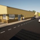Render del proyecto ganador de la licitación del futuro cuartel de la Guardia Civil en Aldeamayor.