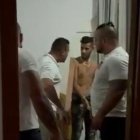 Fotograma de la agresión de 'Mané' a un inquilino