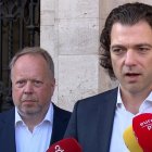 El presidente de Inobat, Andy Palmer, y el consejero delegado y fundador, Marian Bocek, en una imagen de archivo.