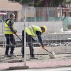 Estado de las obras del túnel de labradores en Valladolid.