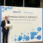 Juan Carlos González Hernández, Mejor Profesor de España en Formación Profesional en los Premios Educa Abanca 2025