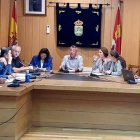 Sesión de Pleno de Aldeamayor celebrada este martes.