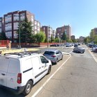 Calle Colombia en el vallisoletano barrio de Arturo Eyríes.