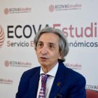 El presidente del Colegio de Economistas de Valladolid, Palencia y Zamora (Ecova), Juan Carlos de Margarida