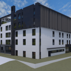 Recreación de la nueva residencia de Aralia en la calle Francisco Umbral de Valladolid.